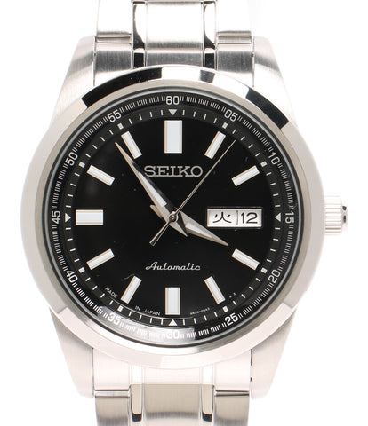 Seiko Watch Mechanical Automatic Black 4R36-05Z0 Men's Seiko