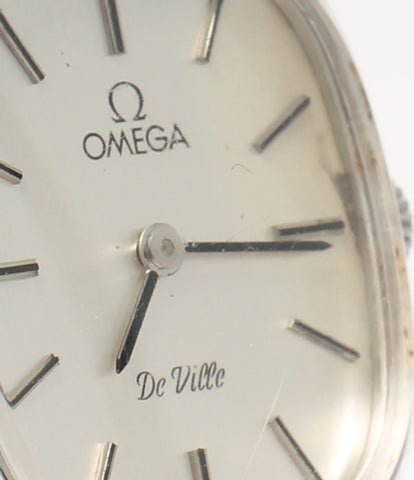 Omega Watch de Ville ผู้หญิงเงินรีดมือโอเมก้า