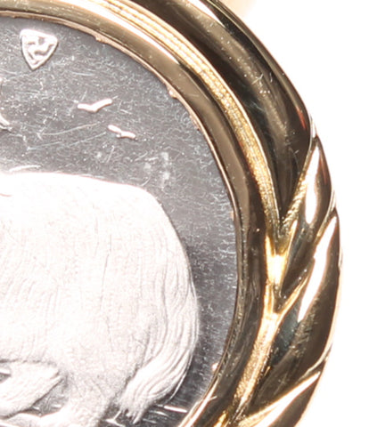 Pendant Top PT1000 Coin K18 Man Island Cat Platinum Coin 1/25oz Women (Others)