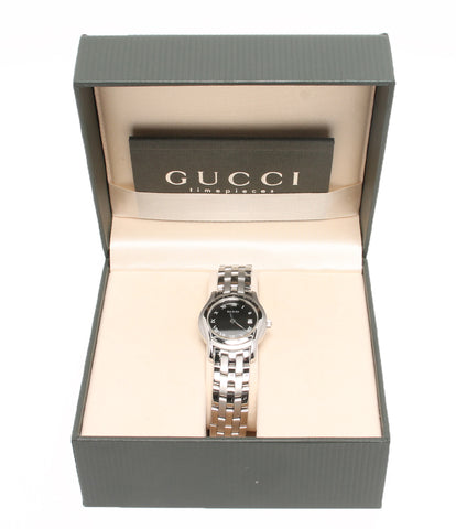 Gucci Watch Quartz Black 5500 L Women GUCCI