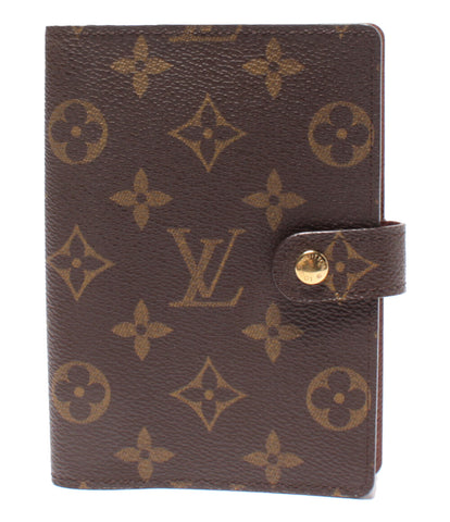 Louis Vuitton notebook cover agenda PM Monogram r20005 ladies
