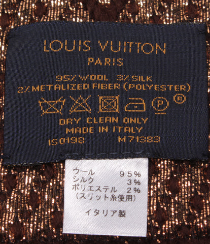 ルイヴィトン 美品 マフラー  エシャルプ・ロゴマニア シャイン     M71383  レディース  (複数サイズ) Louis Vuitton