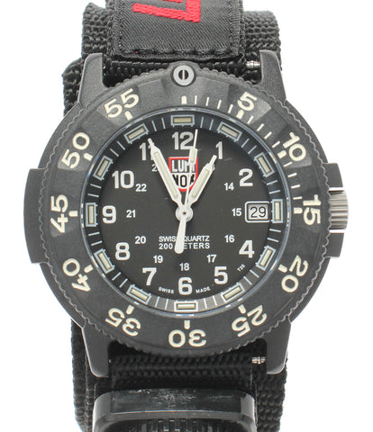 ルミノックス 美品 腕時計 NAVY SEAL  クオーツ ブラック 3000/3900 メンズ   LUMINOX