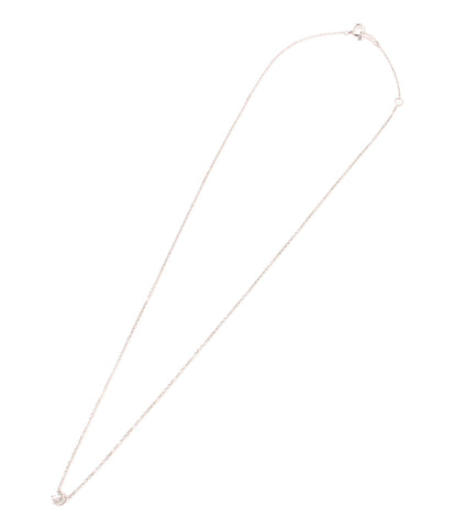 スタージュエリー 美品 ネックレス K18 ダイヤ 0.10ct ムーンセッティング      レディース  (ネックレス) STAR JEWELRY