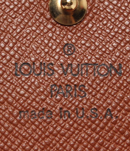 ルイヴィトン  二つ折り財布 ポルトモネ・ビエ トレゾール  モノグラム   M61730 レディース  (2つ折り財布) Louis Vuitton