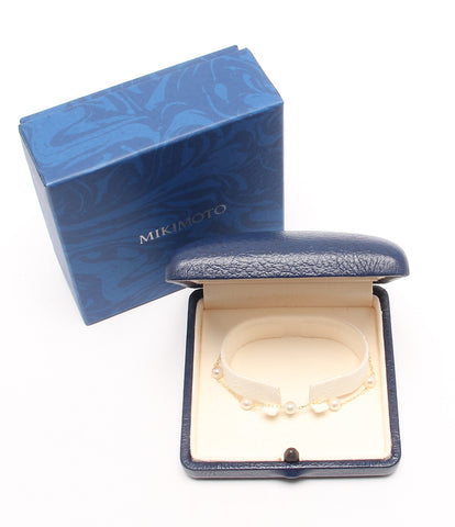 Mikimoto Beauty Products Bracelet K18 Pearl 5.0mm Station Women (Bracelet) mikimoto