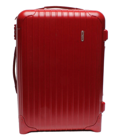 Limois Suitcase Carry Bag Vertical Two Wheel Red Unisex Rimowa