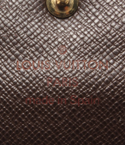 Louis Vuitton Long Wallet Portfoille Sarah Damier N61734 ผู้ชาย (กระเป๋าเงินยาว) Louis Vuitton
