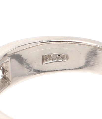 环形戒指PT900钻石1.008CT帕拉战海洋0.10CT女性尺寸11（戒指）