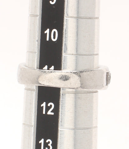 リング 指輪 Pt900 ダイヤ 1.008ct パライバトルマリン 0.10ct      レディース SIZE 11号 (リング)