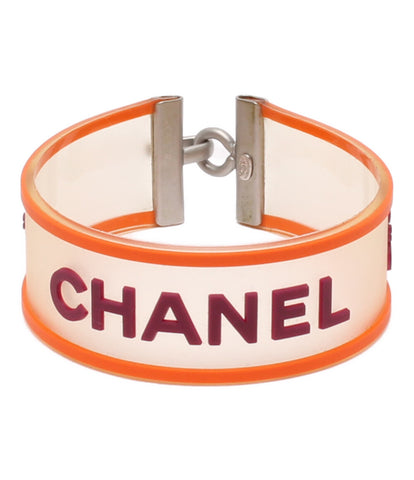 Chanel สร้อยข้อมือ 01P โลโก้ยางสตรี (สร้อยข้อมือ) Chanel