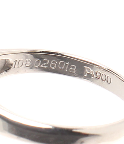 美品 リング 指輪 Pt900 サファイア 1.08ct ダイヤ 0.44ct レディース ...