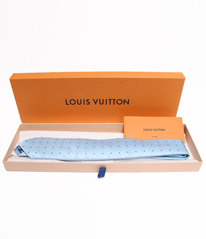 ルイヴィトン 美品 ネクタイ シルク100% ドット柄  モノグラム    メンズ  (複数サイズ) Louis Vuitton
