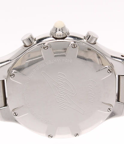 カルティエ  腕時計  マスト21  クオーツ ホワイト 2424 メンズ   Cartier