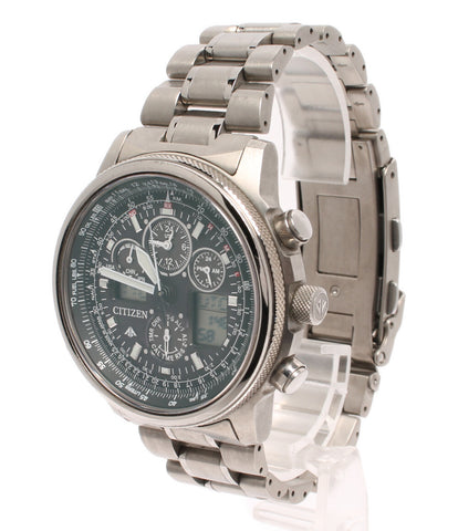 シチズン 腕時計 クロノグラフ PROMASTER SKYシリーズ エコドライブ