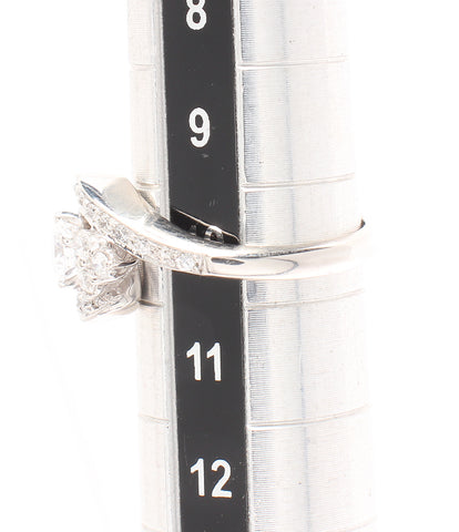 美品 リング 指輪 Pt900 ダイヤ 0.30ct G-SI2-G-VSB相当 0.309ct
