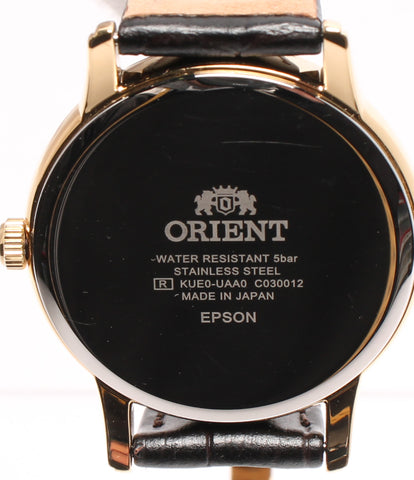 品質保証お得オリエント 腕時計 SUN＆MOON クオーツ KUE0-UAA0 メンズ ORIENT その他