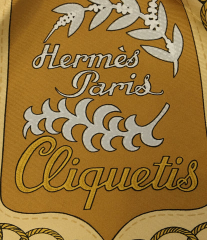 エルメス 美品 スカーフ カレ90 シルク100％ 剣柄 Cliquetis     レディース  (複数サイズ) HERMES