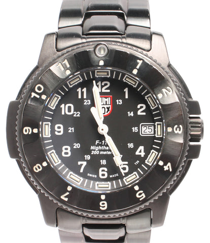 ルミノックス 腕時計 F-117 ナイトホーク クオーツ ブラック 3400-200