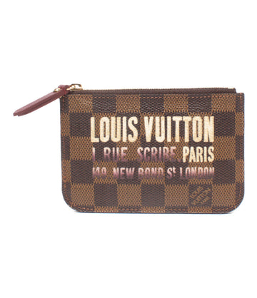 ルイヴィトン 美品 キーリング付きコインケース ポシェットクレ ダミエ   N63094 ユニセックス  (コインケース) Louis Vuitton