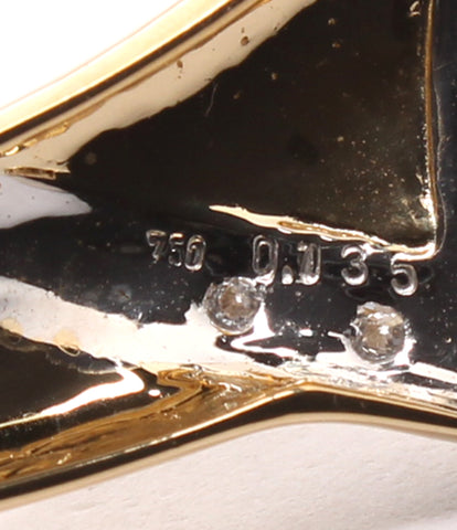 美品 チョーカー ネックレス K18 ダイヤ0.135ct　      レディース  (ネックレス)