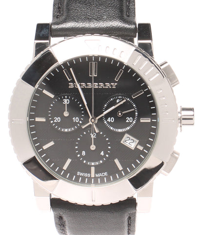 バーバリー腕時計 クロノグラフ（黒） - 腕時計