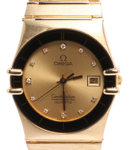 オメガ  腕時計 K18  コンステレーション クオーツ ゴールド 198.0136 メンズ   OMEGA