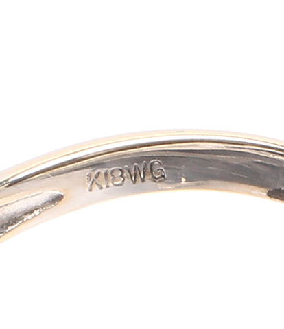 リング 指輪 K18WG ダイヤ 0.30ct      レディース SIZE 11号 (リング)