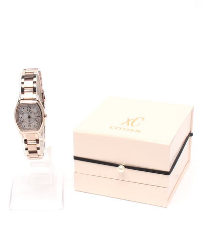 シチズン 美品 腕時計 クロスシー XC ソーラー ホワイト H060-T023371 ...