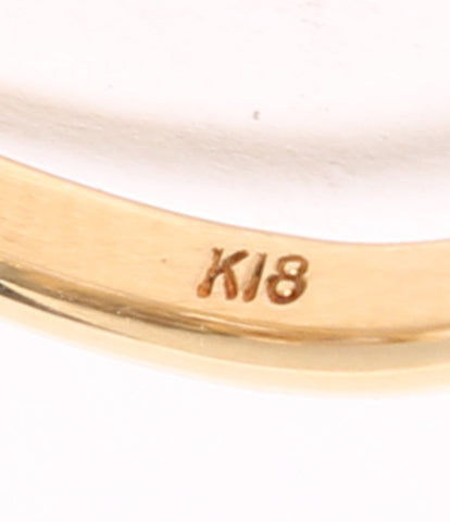 美品 リング 指輪 K18 ピンクトルマリン　      レディース SIZE 9号 (リング)