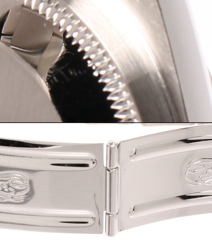 ロレックス  腕時計 デイトジャスト オイスターパーペチュアル 自動巻き ブラック  メンズ   ROLEX