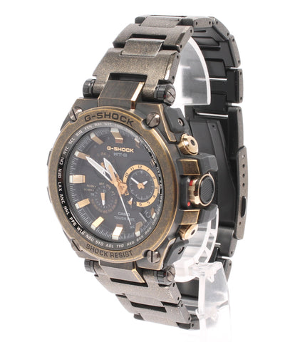カシオ  腕時計 ブラック×ゴールド MT-G LIMITED EDITION BASEL WORLD 限定500本 G-SHOCK ソーラー ブラック MTG-S1000BS メンズ   CASIO