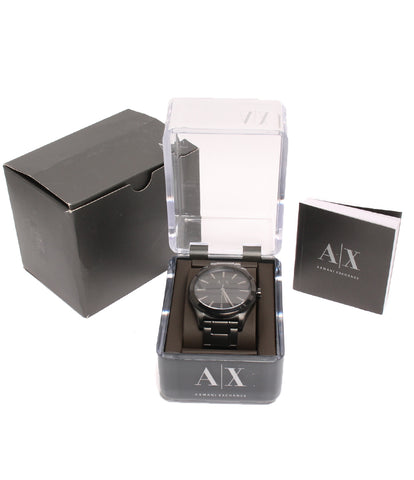 アルマーニエクスチェンジ  腕時計   クオーツ ブラック AX2322 メンズ   ARMANI EXCHANGE