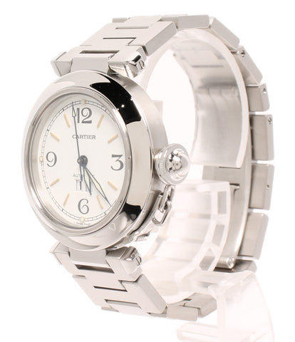 カルティエ  腕時計 パシャC ビッグデイト  自動巻き ホワイト 2475 レディース   Cartier