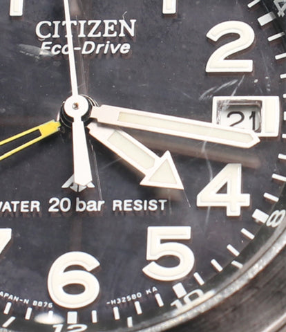 シチズン  腕時計 ECO-DRIVE  プロマスター ソーラー ブラック B876-H19187 メンズ   CITIZEN