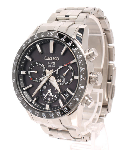 セイコー  腕時計  ASTRON　 ソーラー ブラック 5X53-0AB0 メンズ   SEIKO