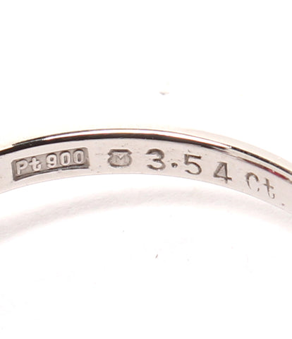 ミキモト 美品 リング 指輪 Pt900 ロードライトガーネット3.54ct ダイヤ0.05ct　      レディース SIZE 19号 (リング) MIKIMOTO