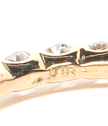 美品 リング 指輪 K18 ダイヤ1.30ct フルエタニティ　      レディース SIZE 11号 (リング)