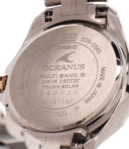 カシオ  腕時計 Manta OCEANUS ソーラー  OCW-S340 レディース   CASIO