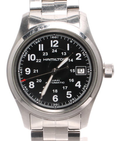 ハミルトン  腕時計 デイト  KHAKI 自動巻き ブラック H704450 メンズ   HAMILTON