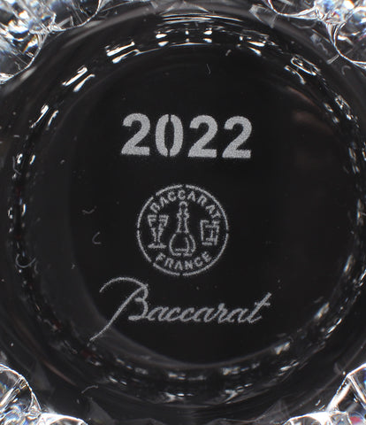 バカラ 美品 イヤータンブラー グラス 2点セット ペア  クリスタ 2022       Baccarat