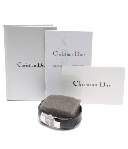 クリスチャンディオール  腕時計 Diorific  クオーツ ブラック D102-100 レディース   Christian Dior