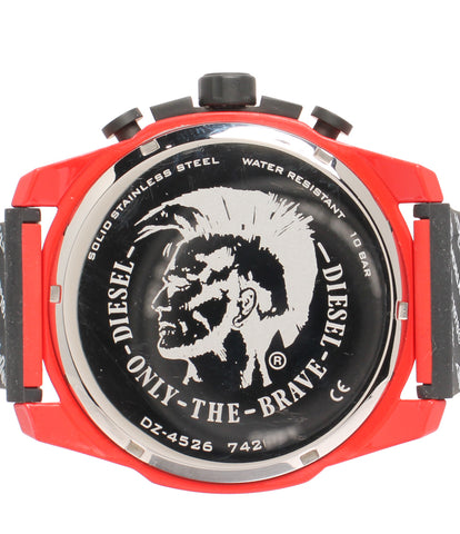 ディーゼル  腕時計 メガチーフ  クオーツ ブラック DZ-4526 メンズ   DIESEL