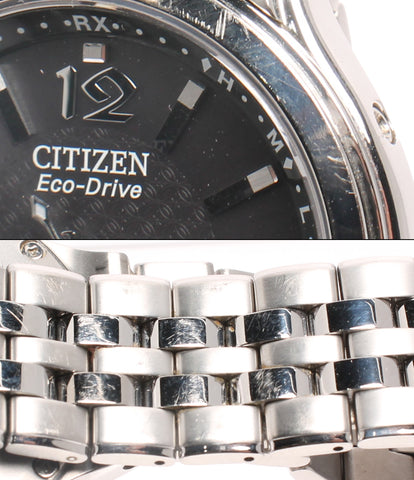 シチズン  腕時計 ECO-DRIVE  EXCEED ソーラー ブラック H111-T013627 メンズ   CITIZEN