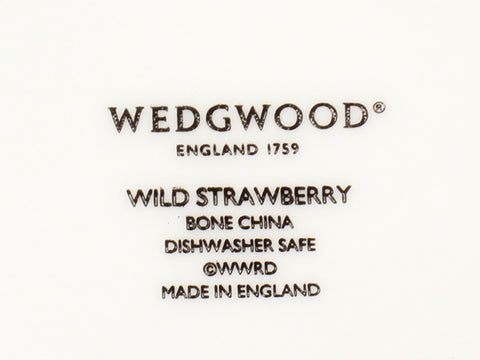 ウェッジウッド 美品 ペタルトレイ プレート 皿 24cm  ワイルドストロベリー Wild Strawberry       WEDGWOOD
