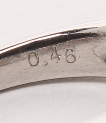 美品 リング 指輪 Pt900 ダイヤ0.254ct 0.46ct　      レディース SIZE 9号 (リング)