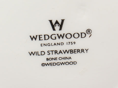 ウェッジウッド 美品 シュガーポット  ワイルドストロベリー Wild Strawberry       WEDGWOOD