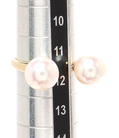 美品 リング 指輪 K18 パール 8.7mm      レディース SIZE 11号 (リング)
