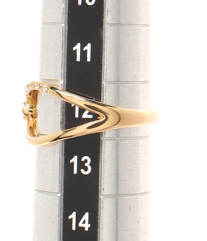 ヨンドシー 美品 リング 指輪 K18 ダイヤ      レディース SIZE 12号 (リング) 4℃