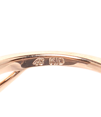 ヨンドシー  ピンキーリング 指輪 K10 ダイヤ      レディース SIZE 3号 (リング) 4℃